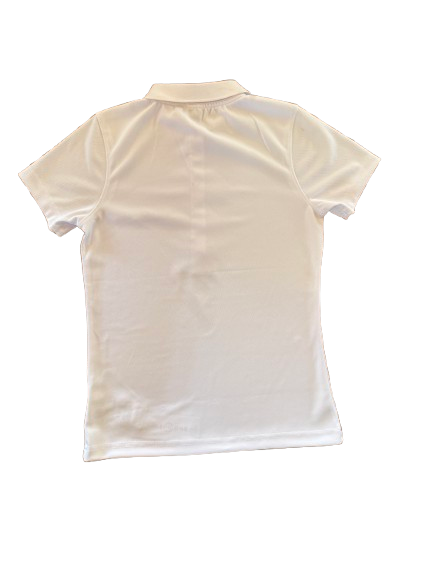 Polo manches courtes blanc