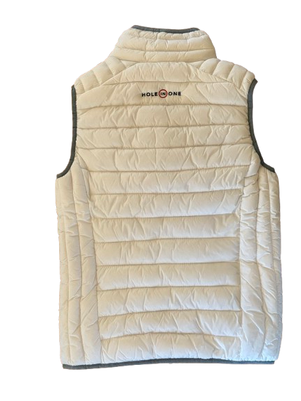 Body warmer logo cœur sans manches beige