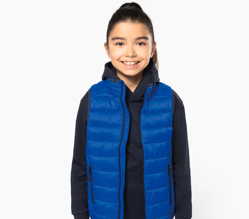 Doudoune sans manche enfants